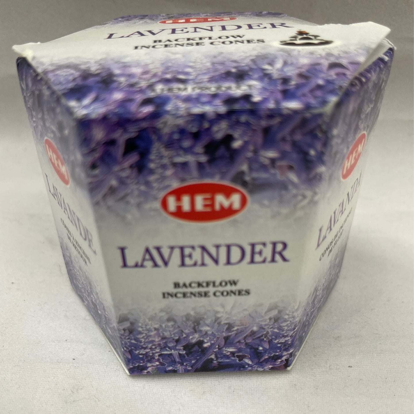 Hem Lavender Backflow cones