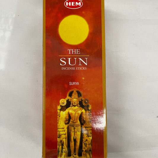 Hem the sun incense sticks