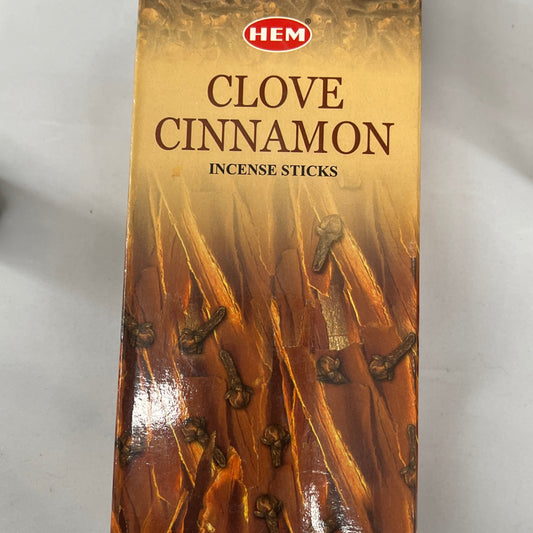 Hem clove and cinnamon incense sticks