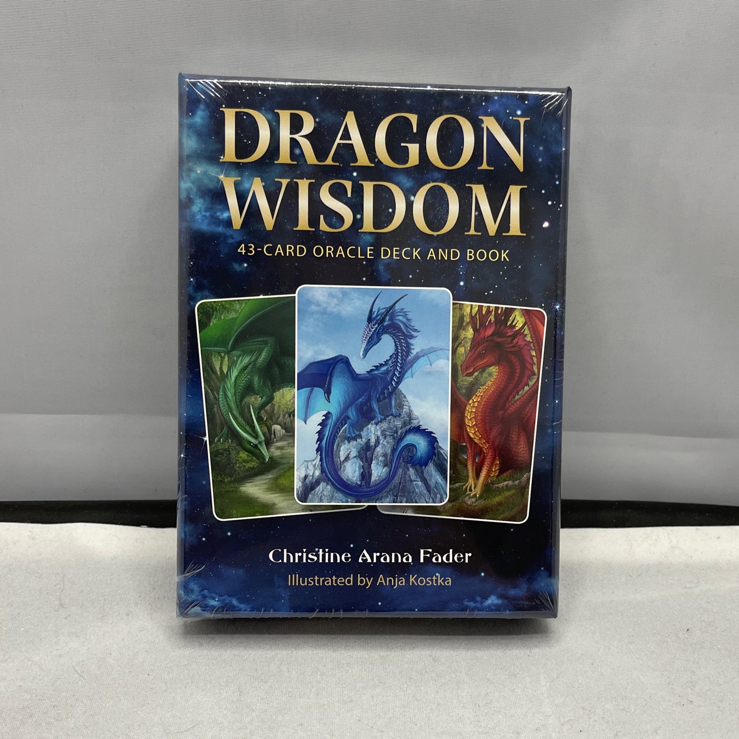 Dragon Wisdom Oracle: 43 card oracle deck and book set