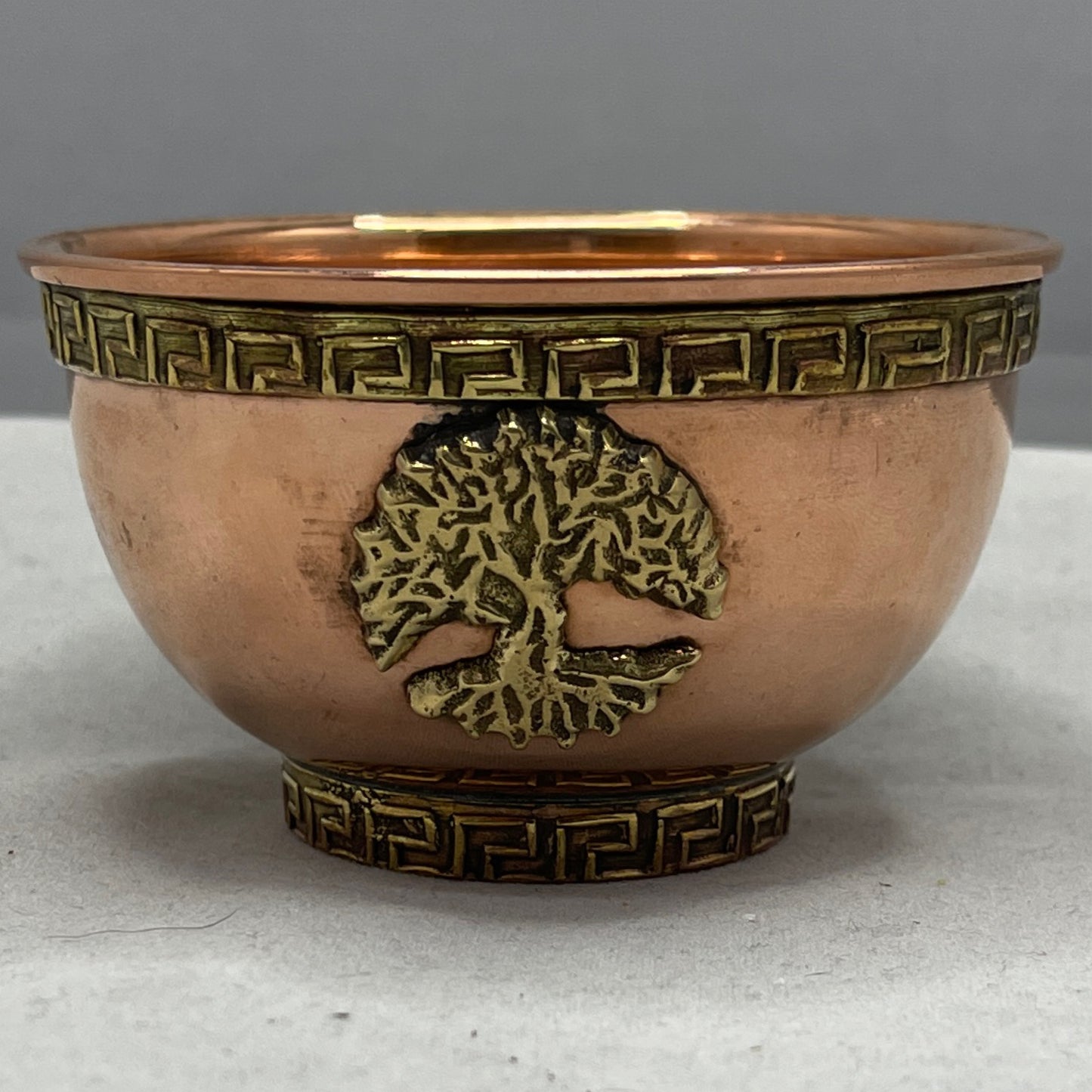 Tree Of Life copper offering bowl