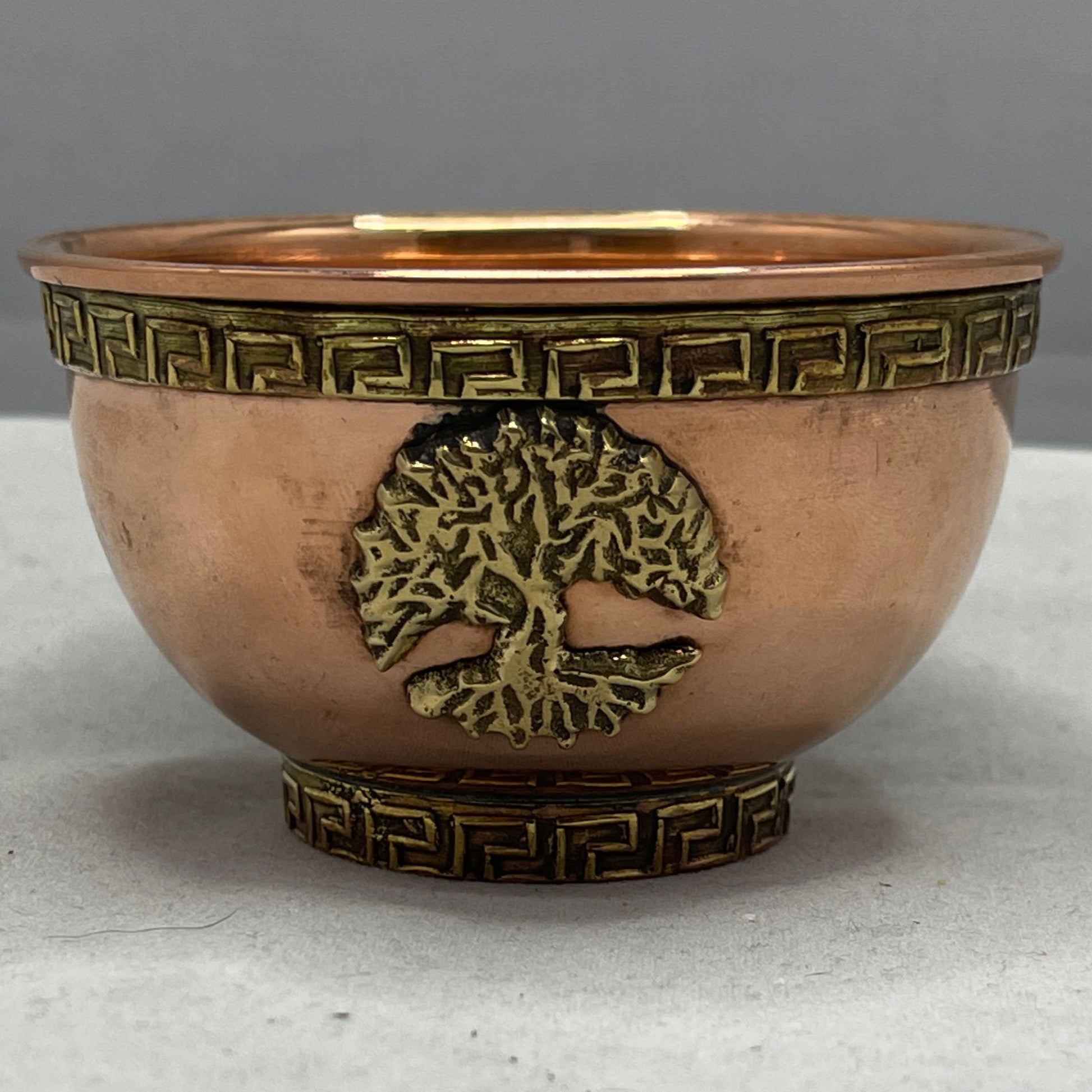 Tree Of Life copper offering bowl