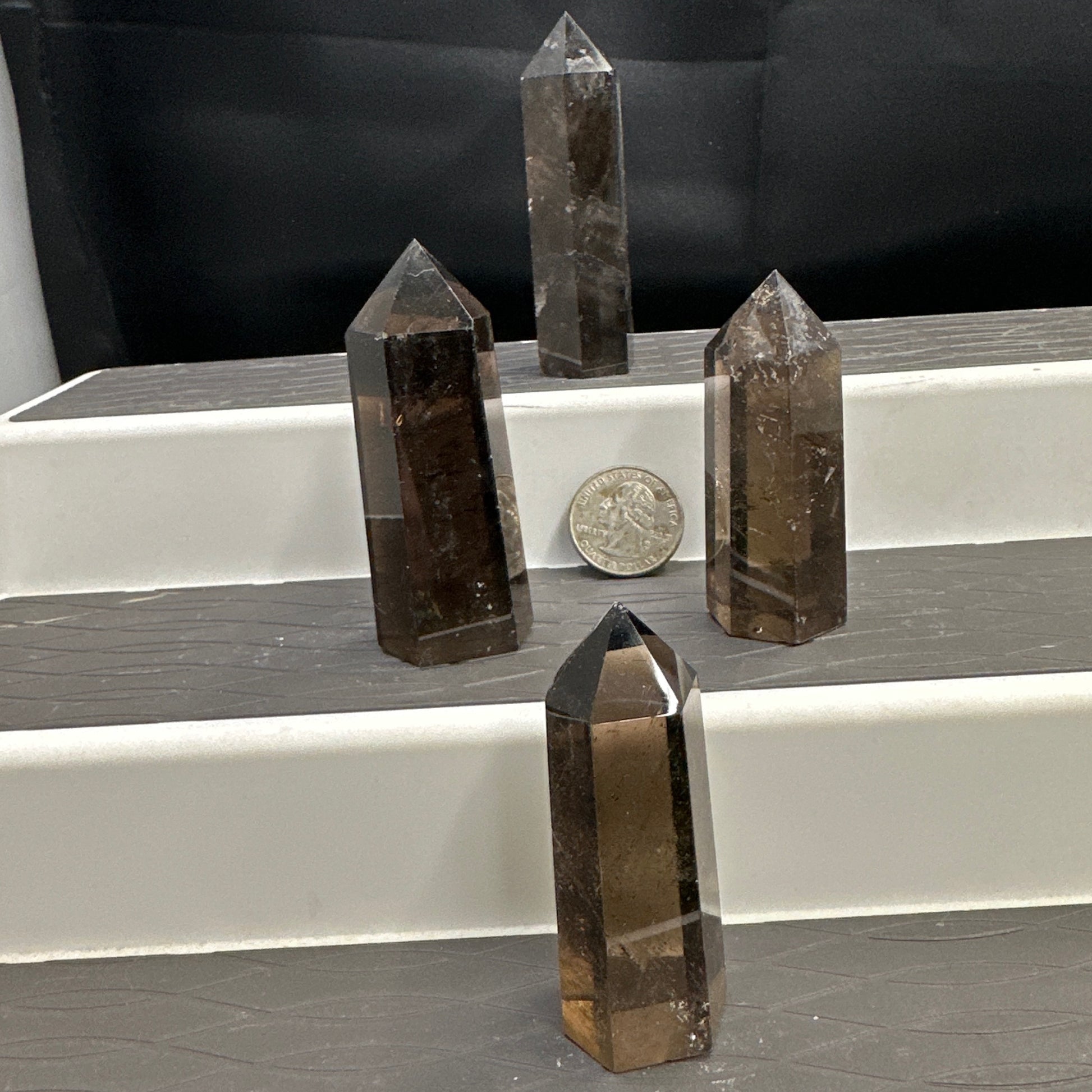 Smokey Quartz Tower 3”H