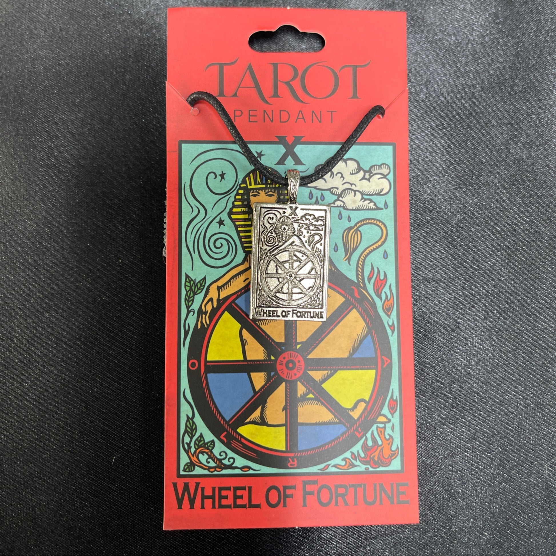 Tarot Pendent - Wheel of Fortune