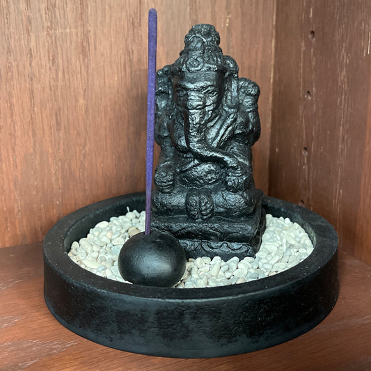 Ganesh Stone Incense Burner