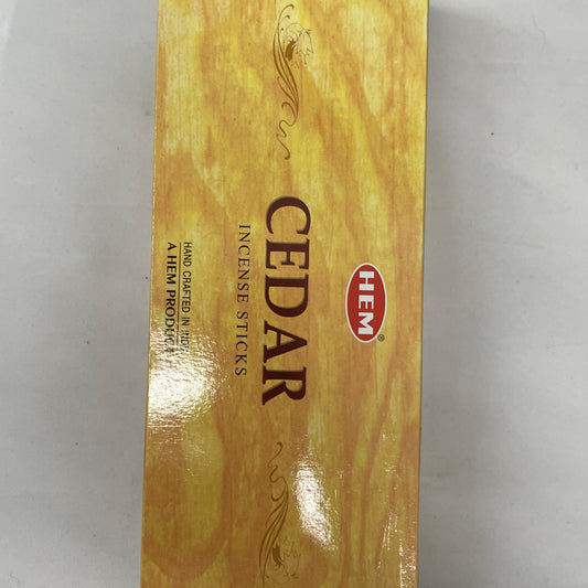 Hem cedar incense sticks