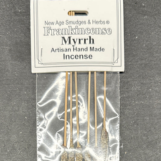 Artisan Frankincense & Myrrh Resin Stick