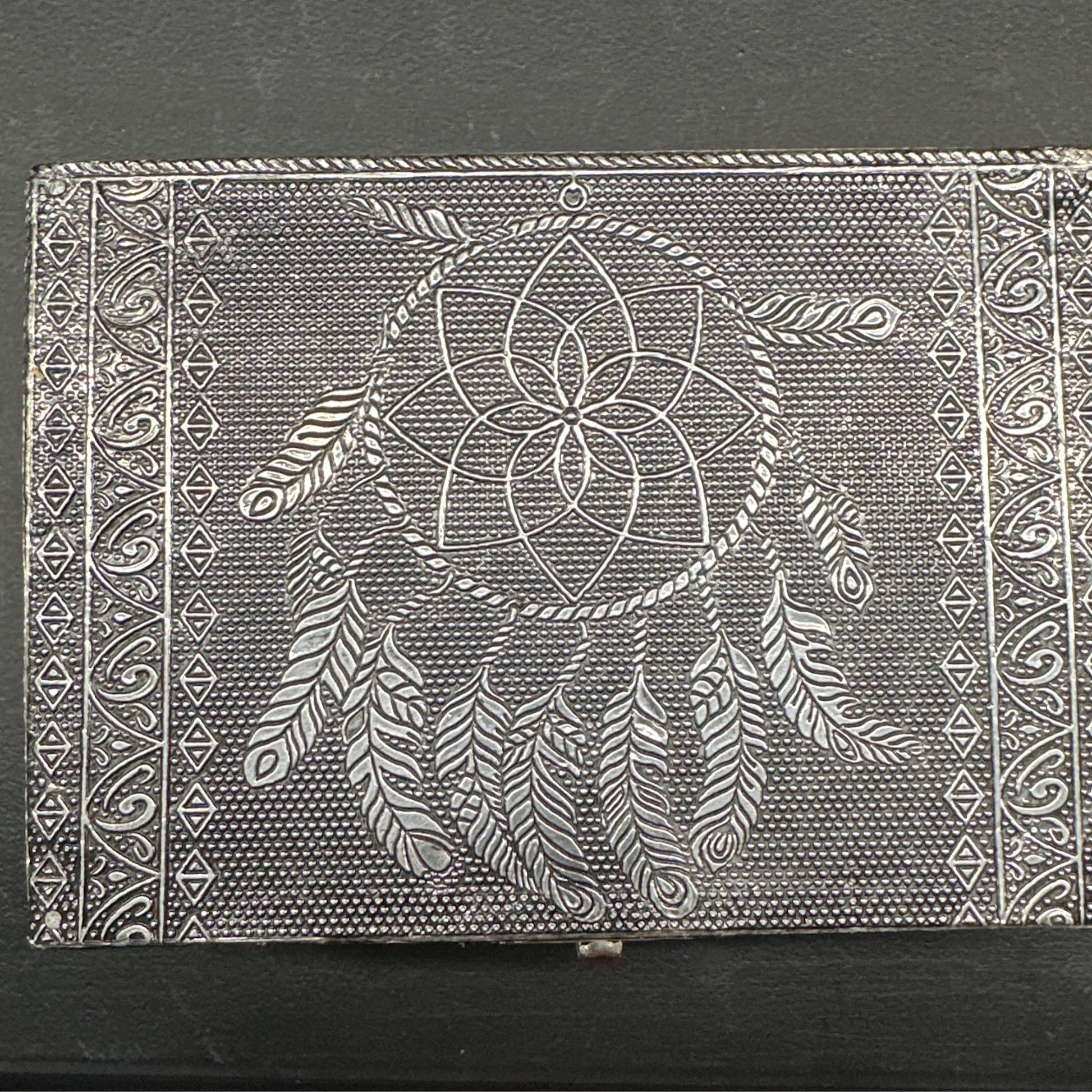 Silver Dreamcatcher Tarot Box