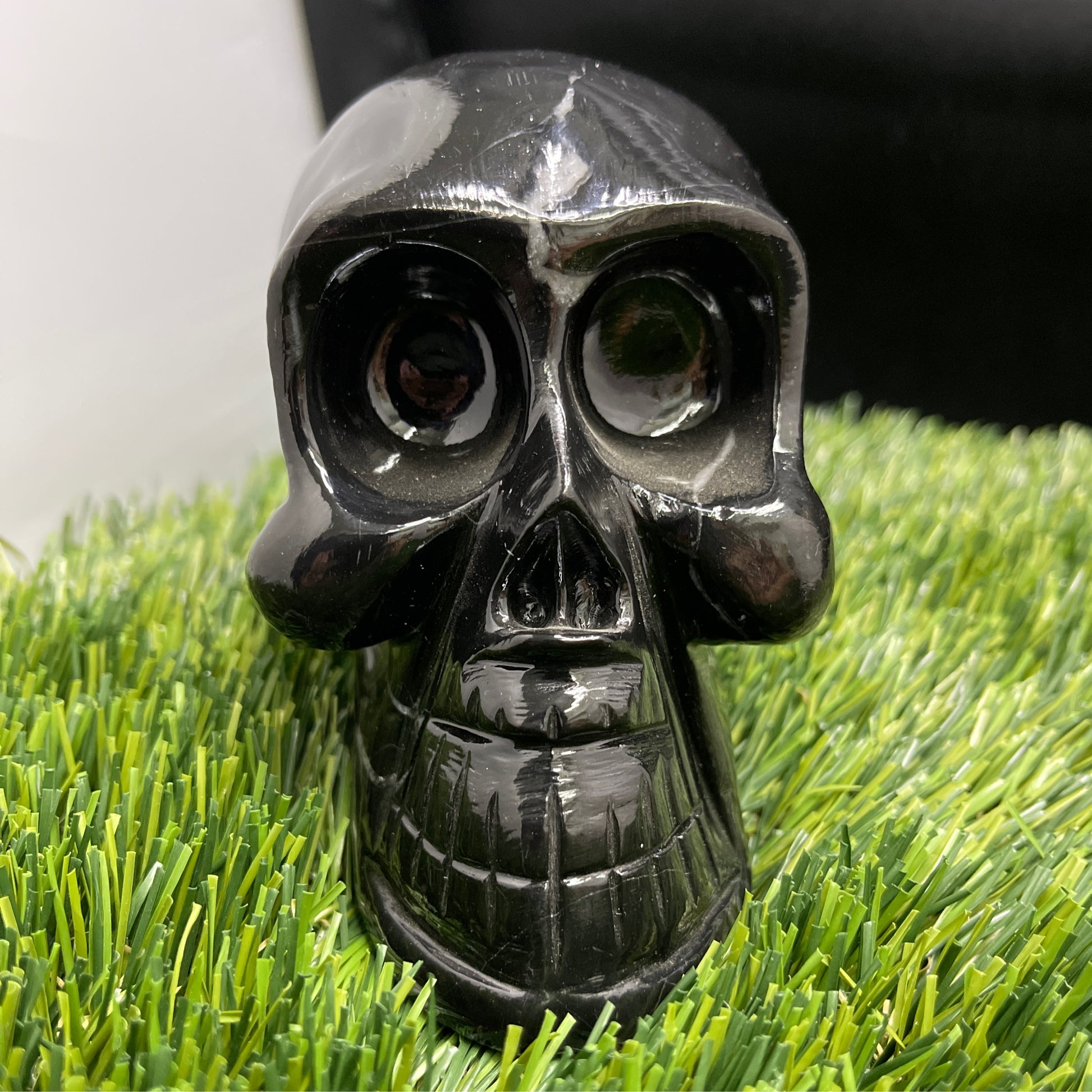 Black Onyx Skull