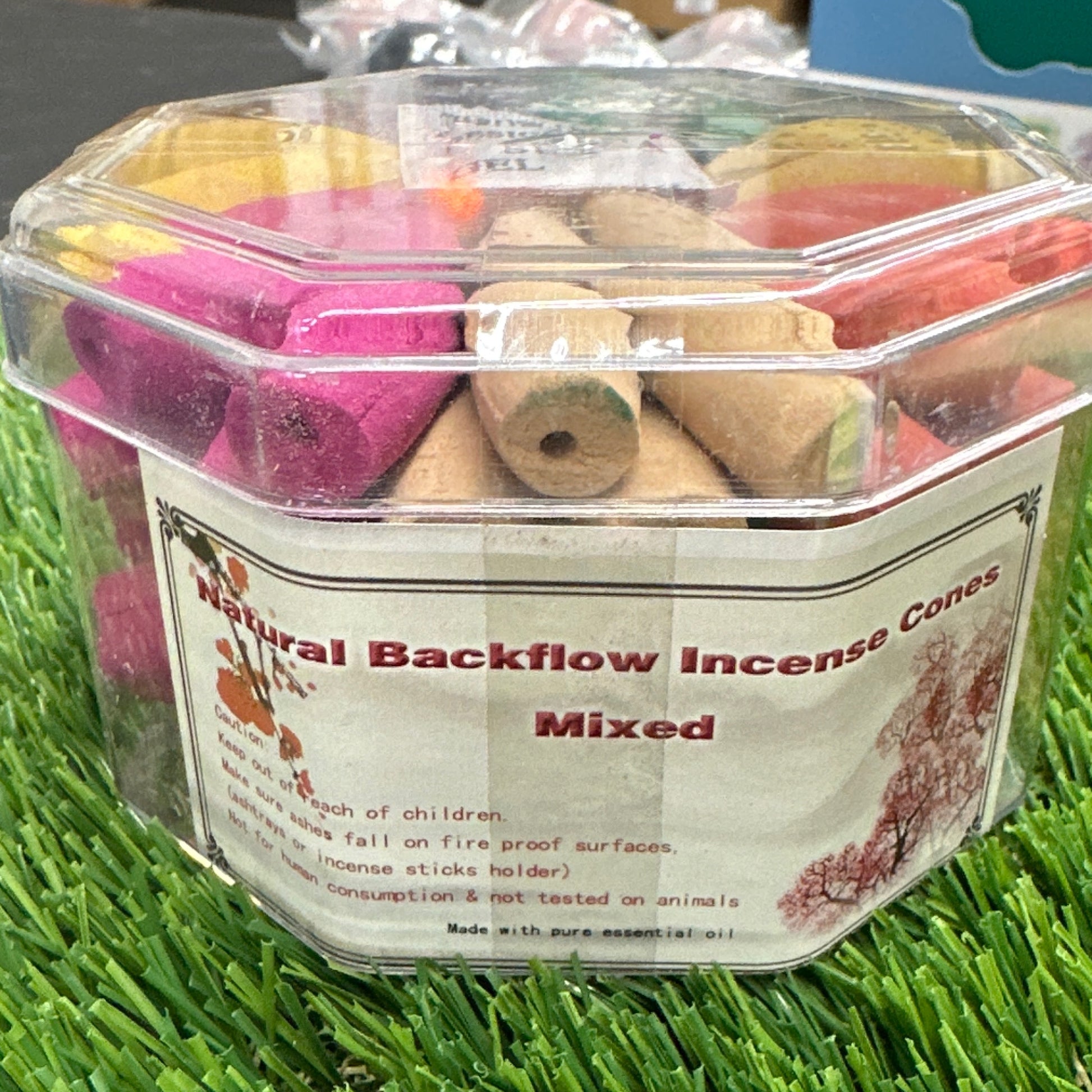 Mixed Backflow Incense Cones