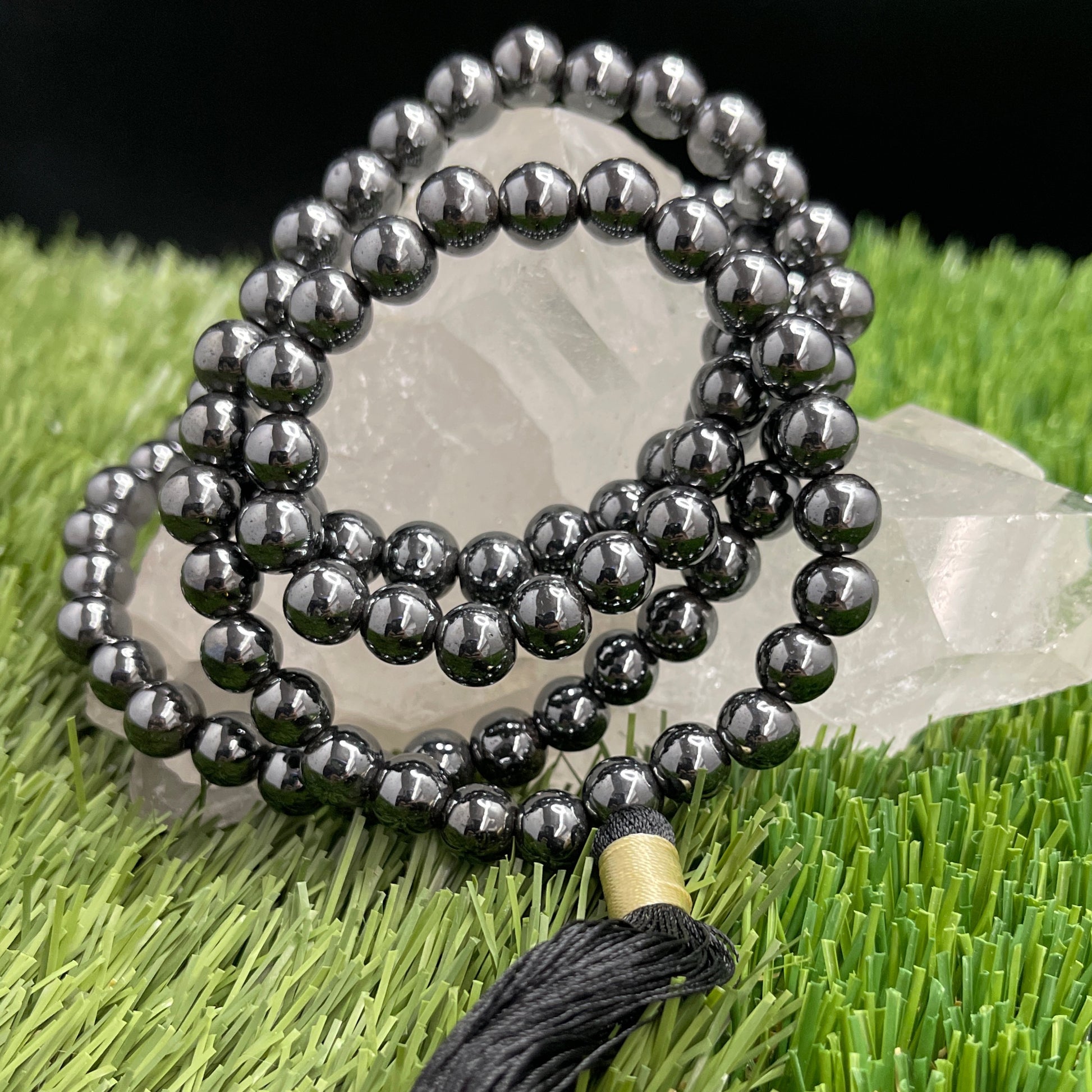 Hematite Mala