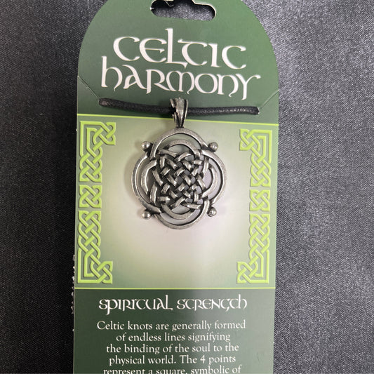 Celtic Harmony Pendant: Spiritual Strength