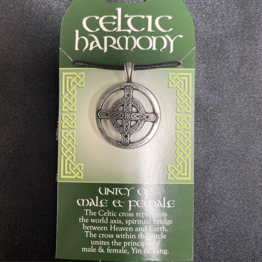 Celtic Harmony Pendant: Unity of Male and Female