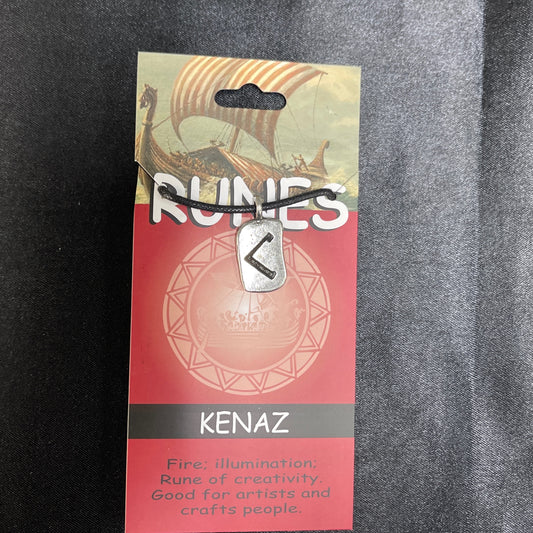 Runes Pendant: Kenaz