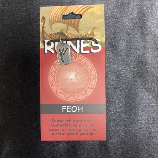 Runes Pendant: Feoh