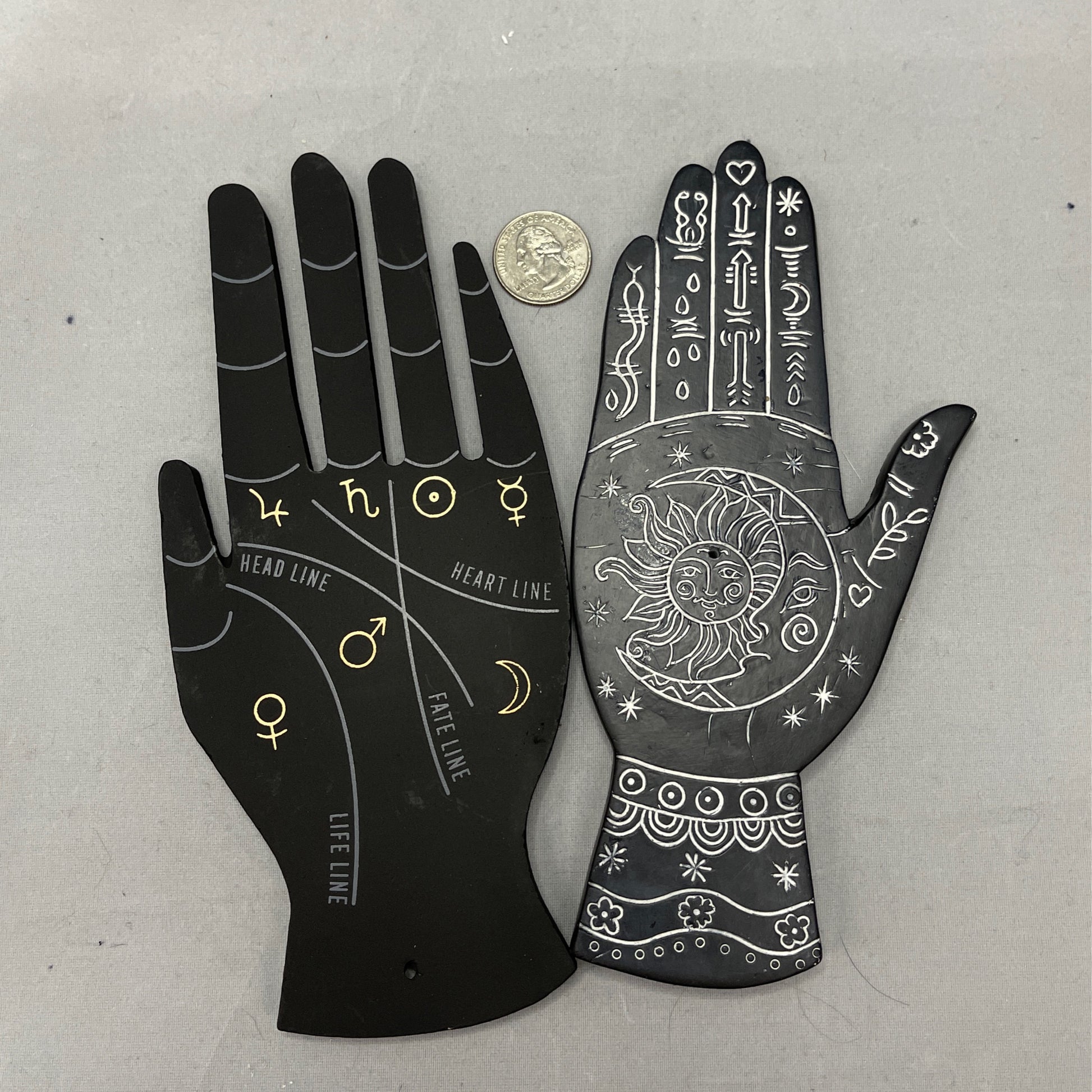 Palmistry Flat Incense Burner