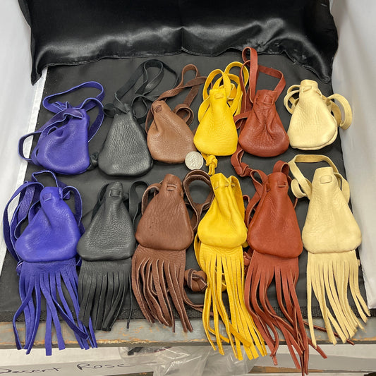 Medicine Bag Deer Leather