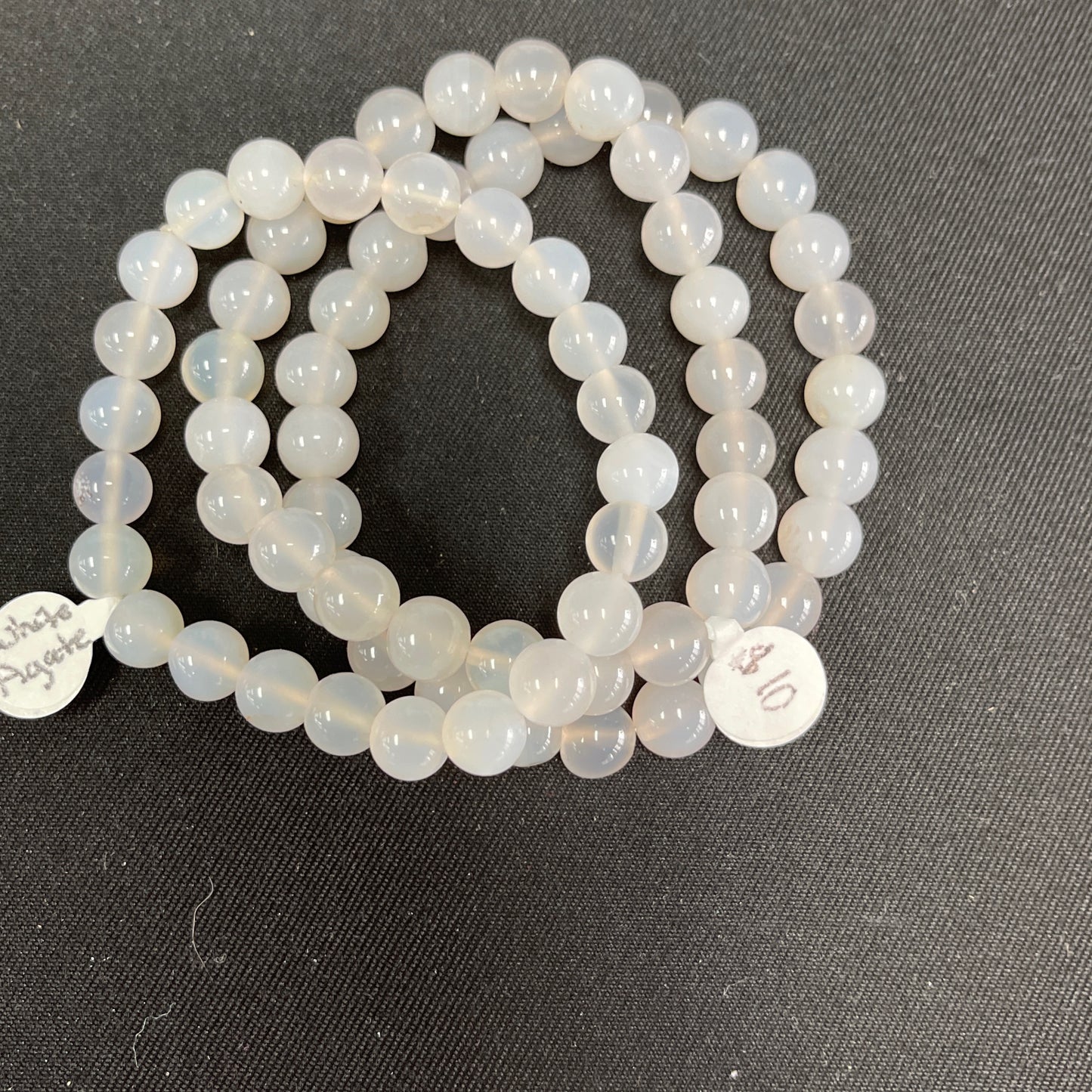 White Agate Bracelet