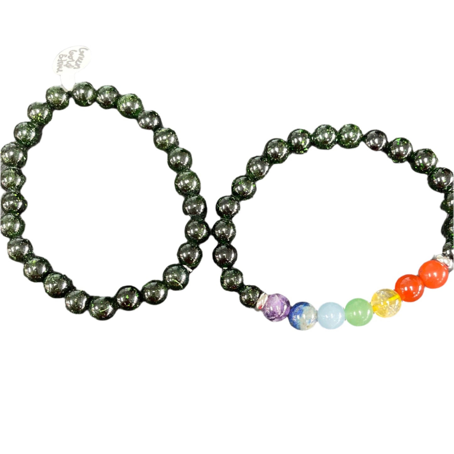 Green Goldstone Bracelet