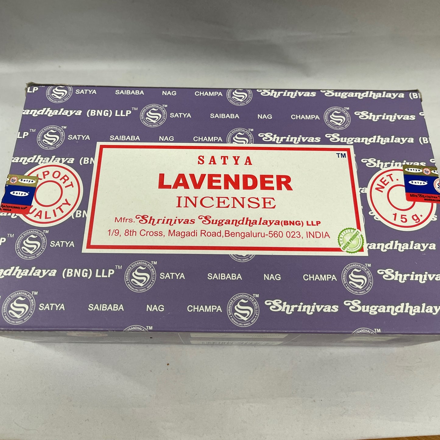 Satya Lavender Incense Sticks