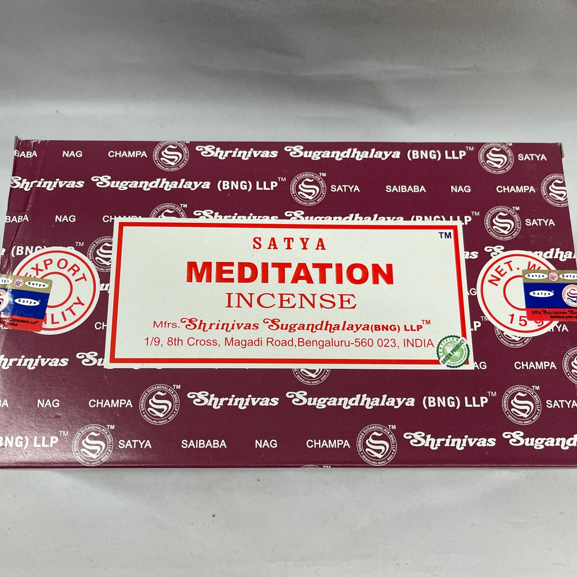 Satya Meditation Incense Sticks