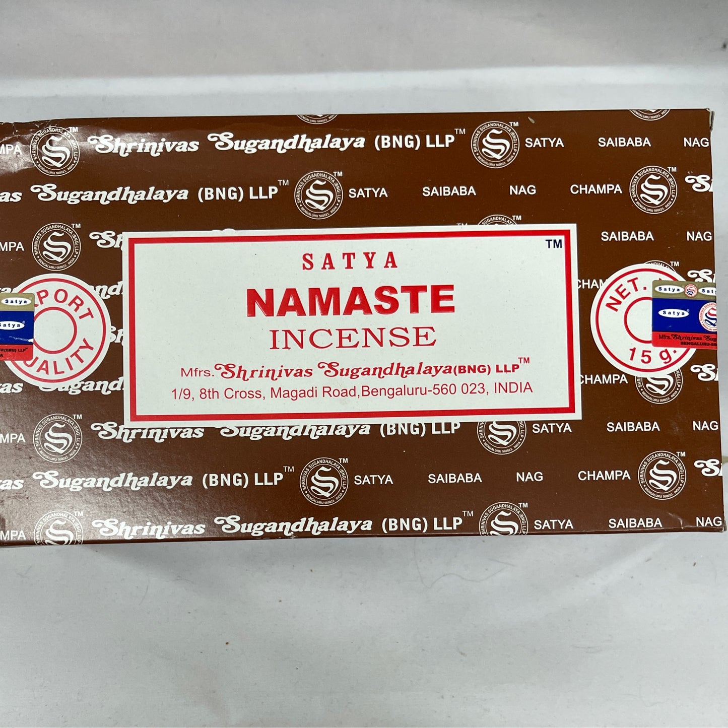 Satya Namaste Incense Sticks