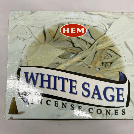 Hem White Sage Incense Cones