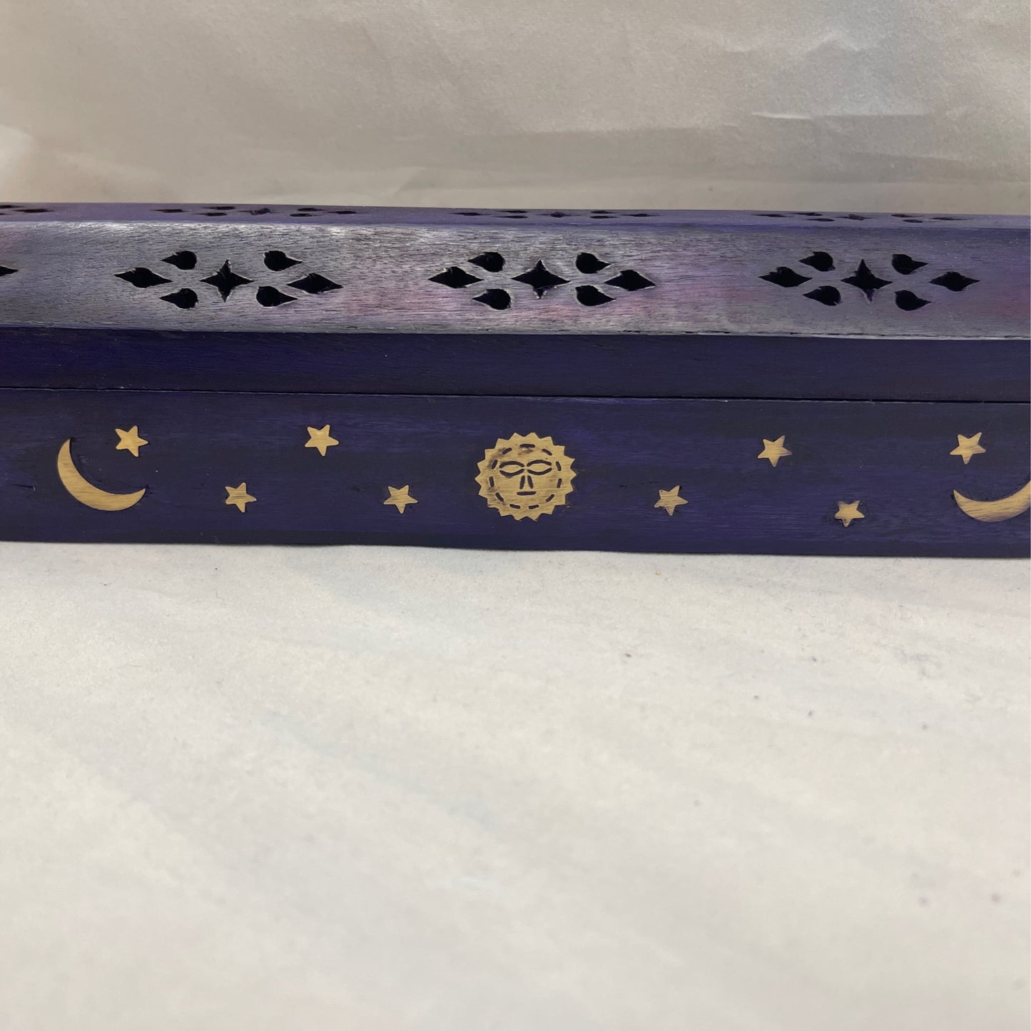 Celestial Incense Box Burner Black