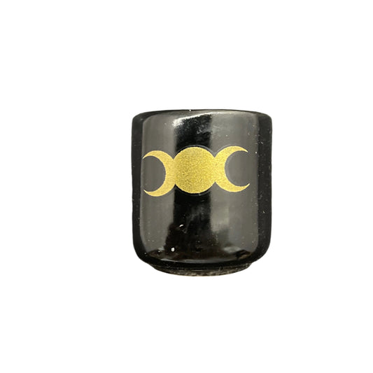 Triple Moon Chime Candle Holder