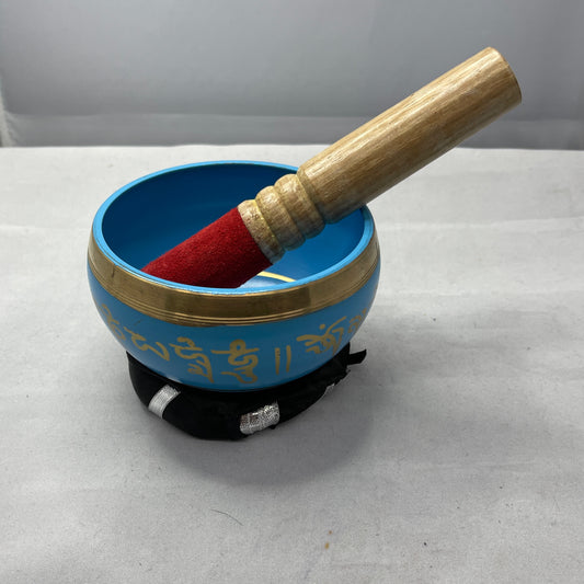 4” Throat Chakra Singing Bowl