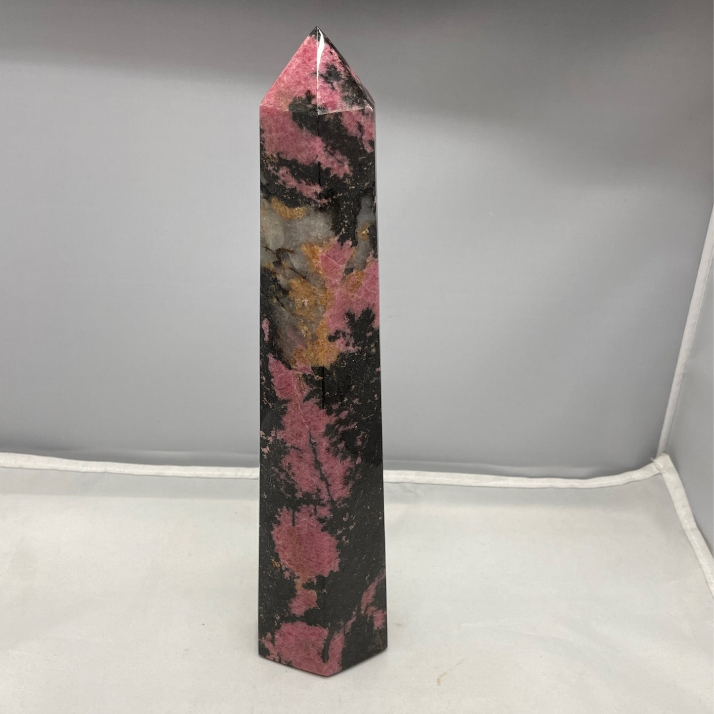 Rhodonite Tower Large