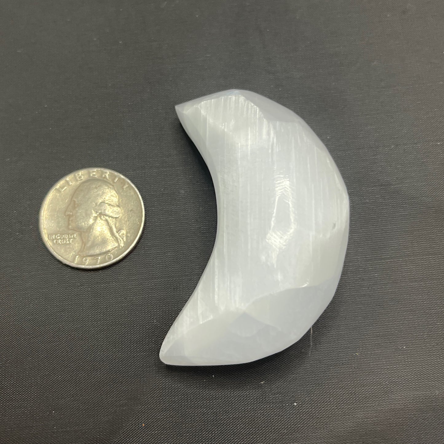 Small selenite moon