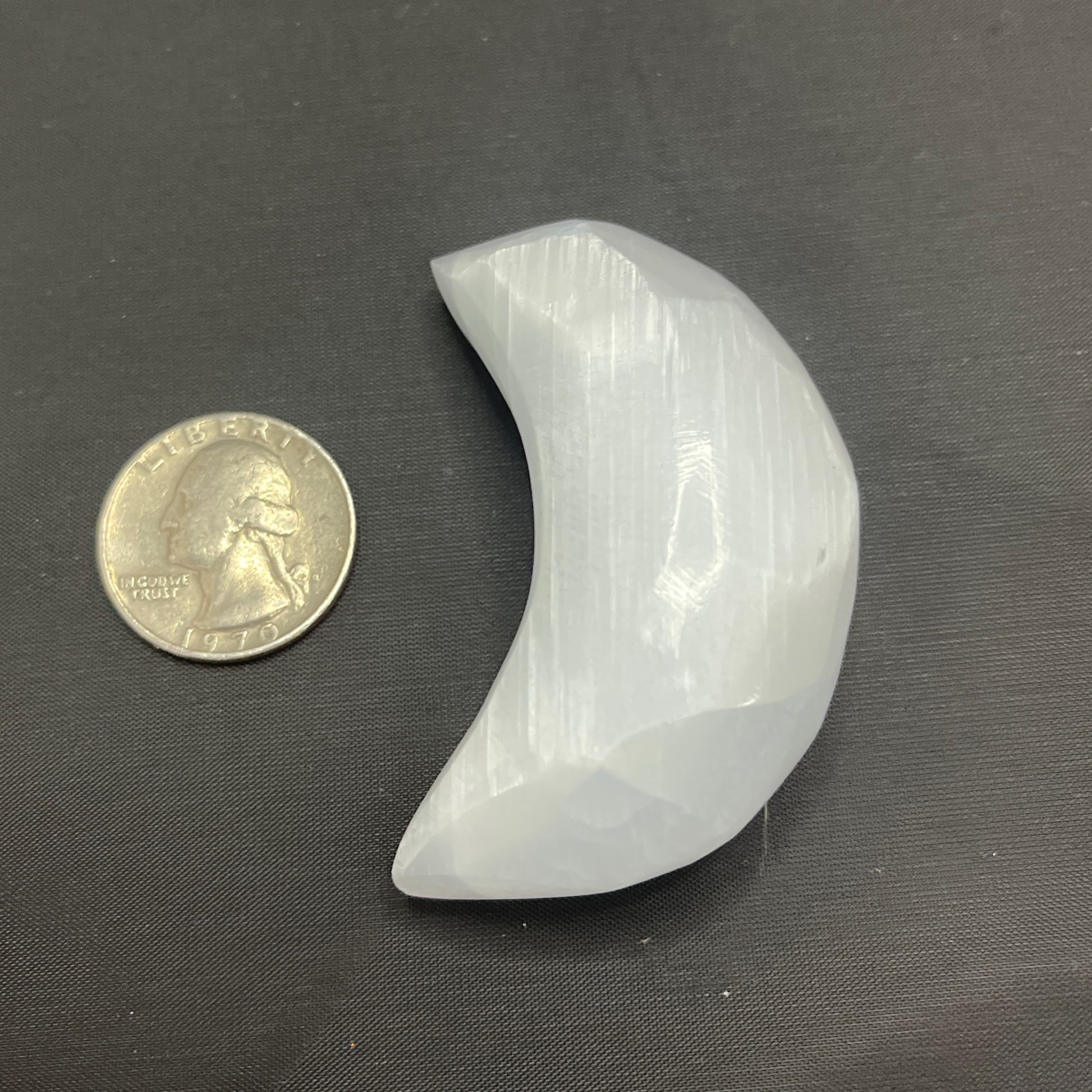 Small selenite moon