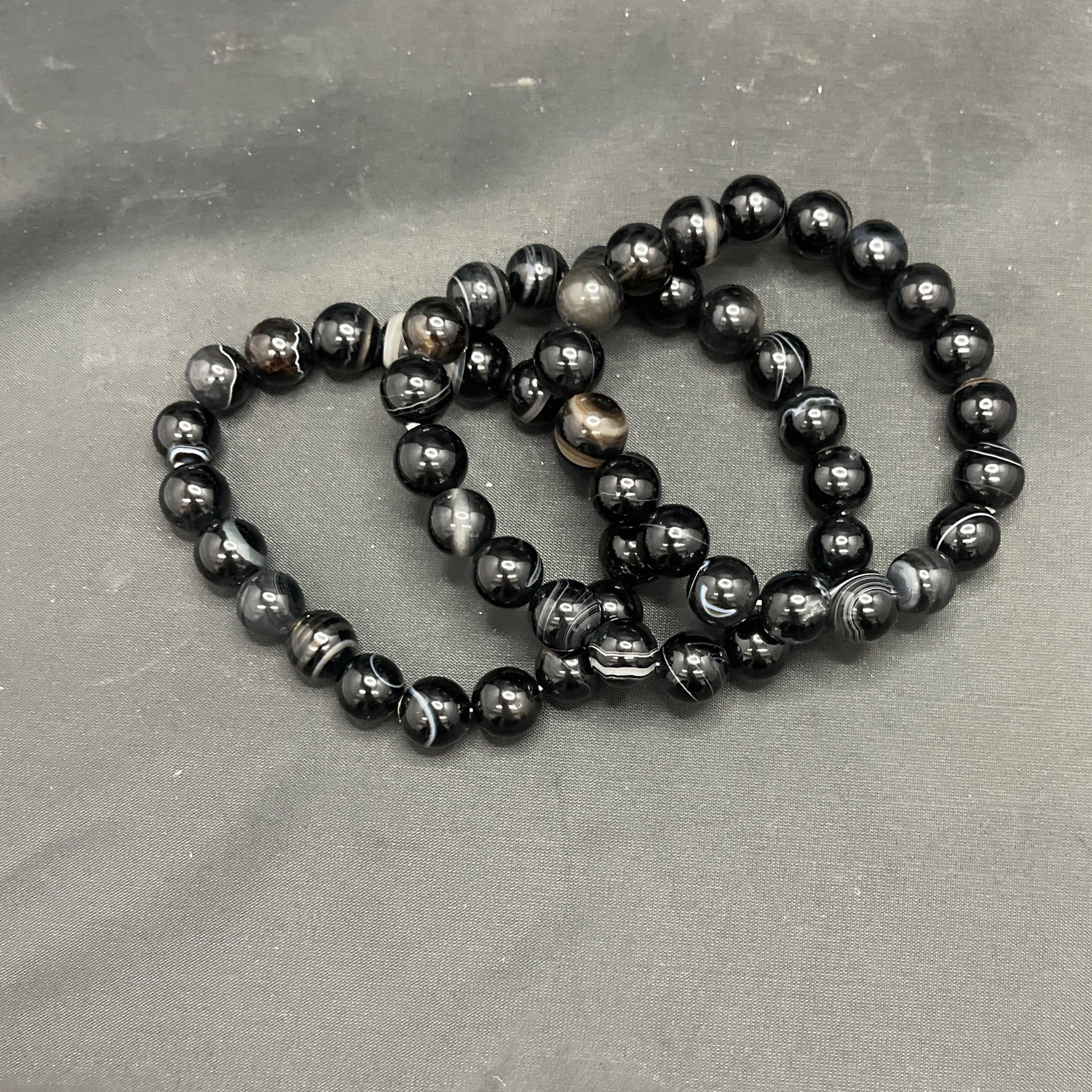 Black Sardonyx Bracelet 10mm