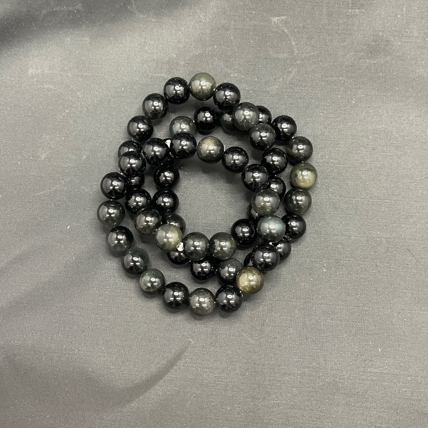 Rainbow Obsidian Bracelet 10mm