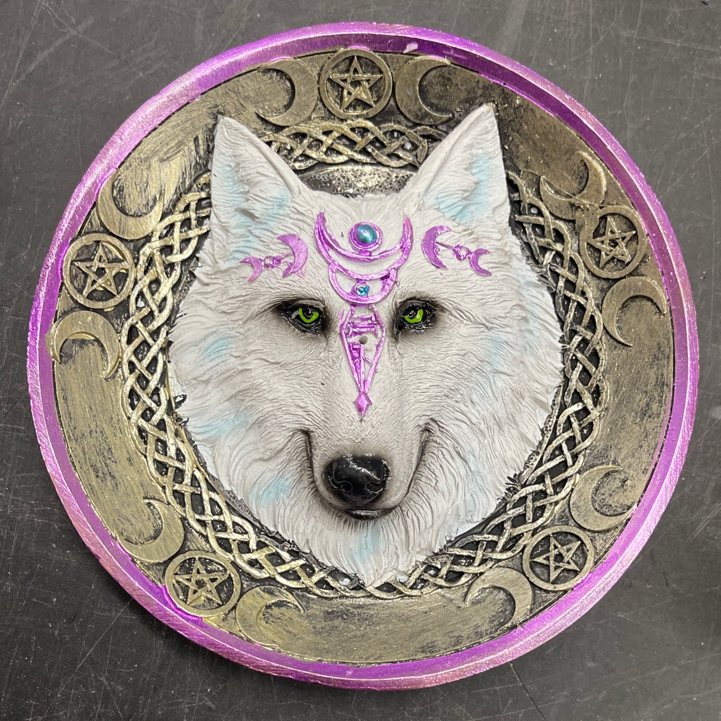 Spirit Wolf Incense Burner