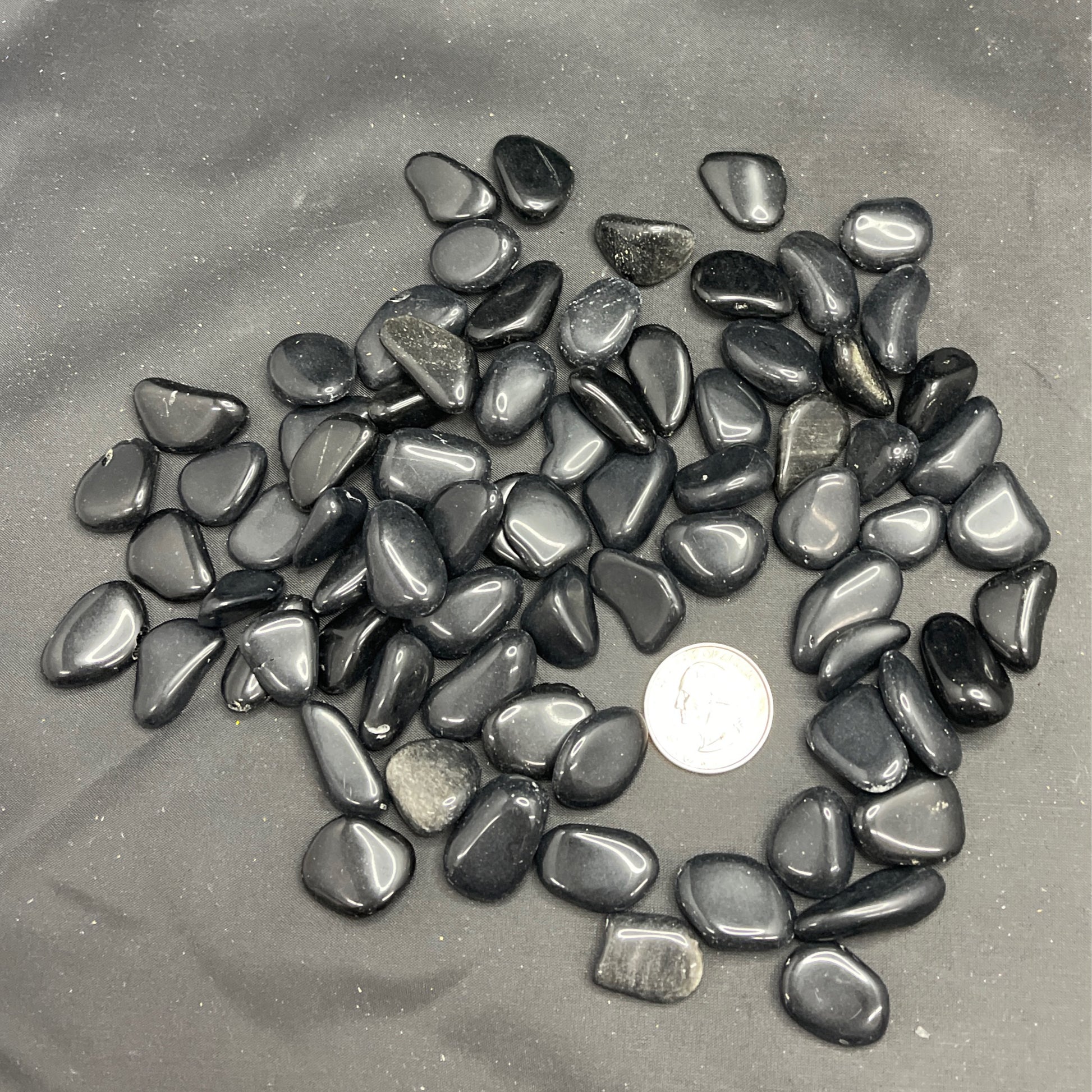 Obsidian small tumbled