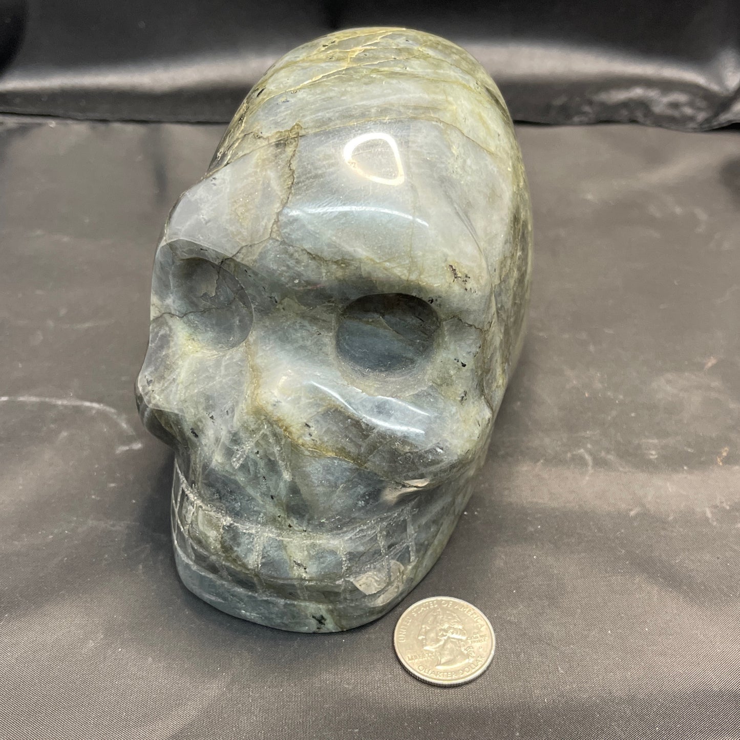 Labradorite Skull