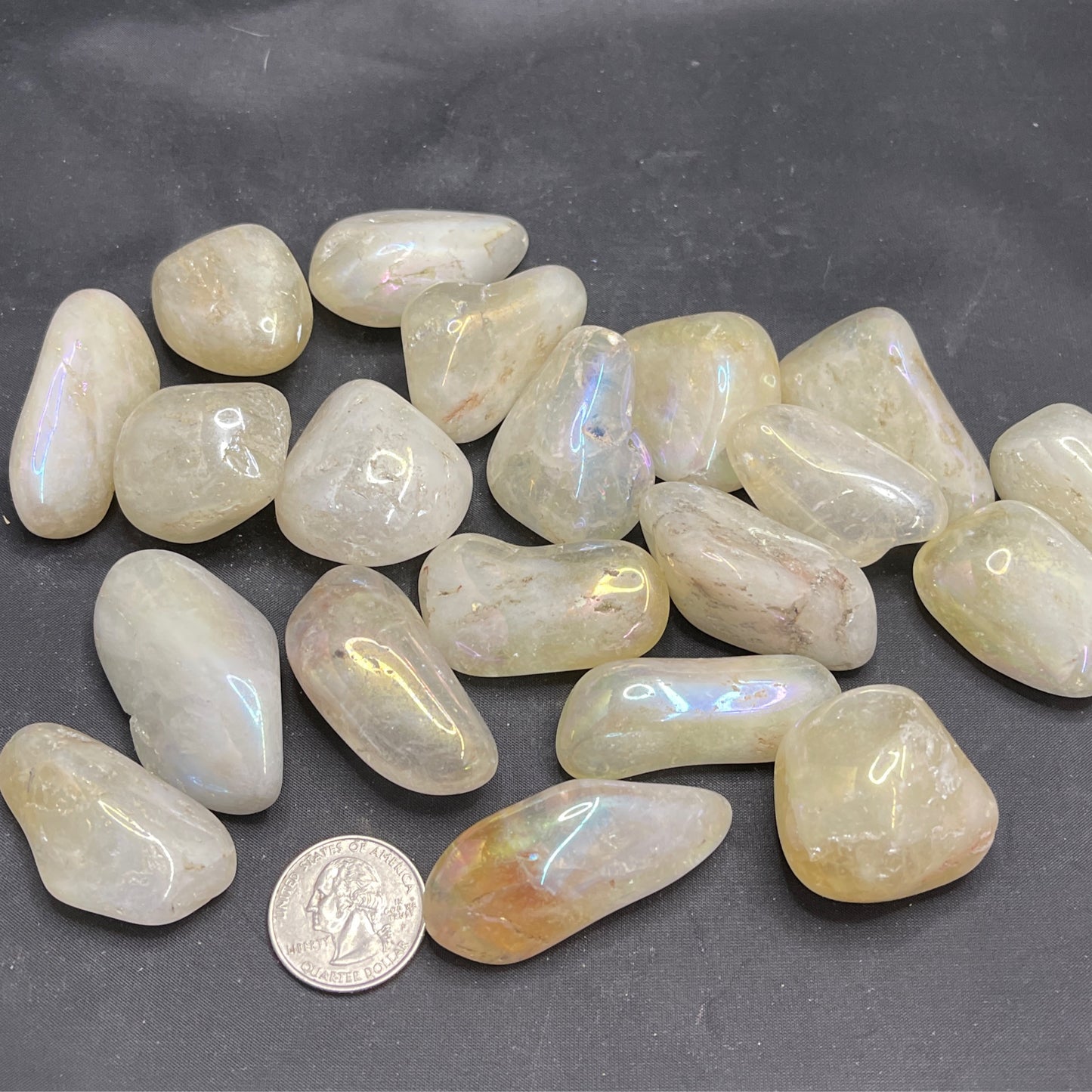 Angel Aura Citrine Lg.