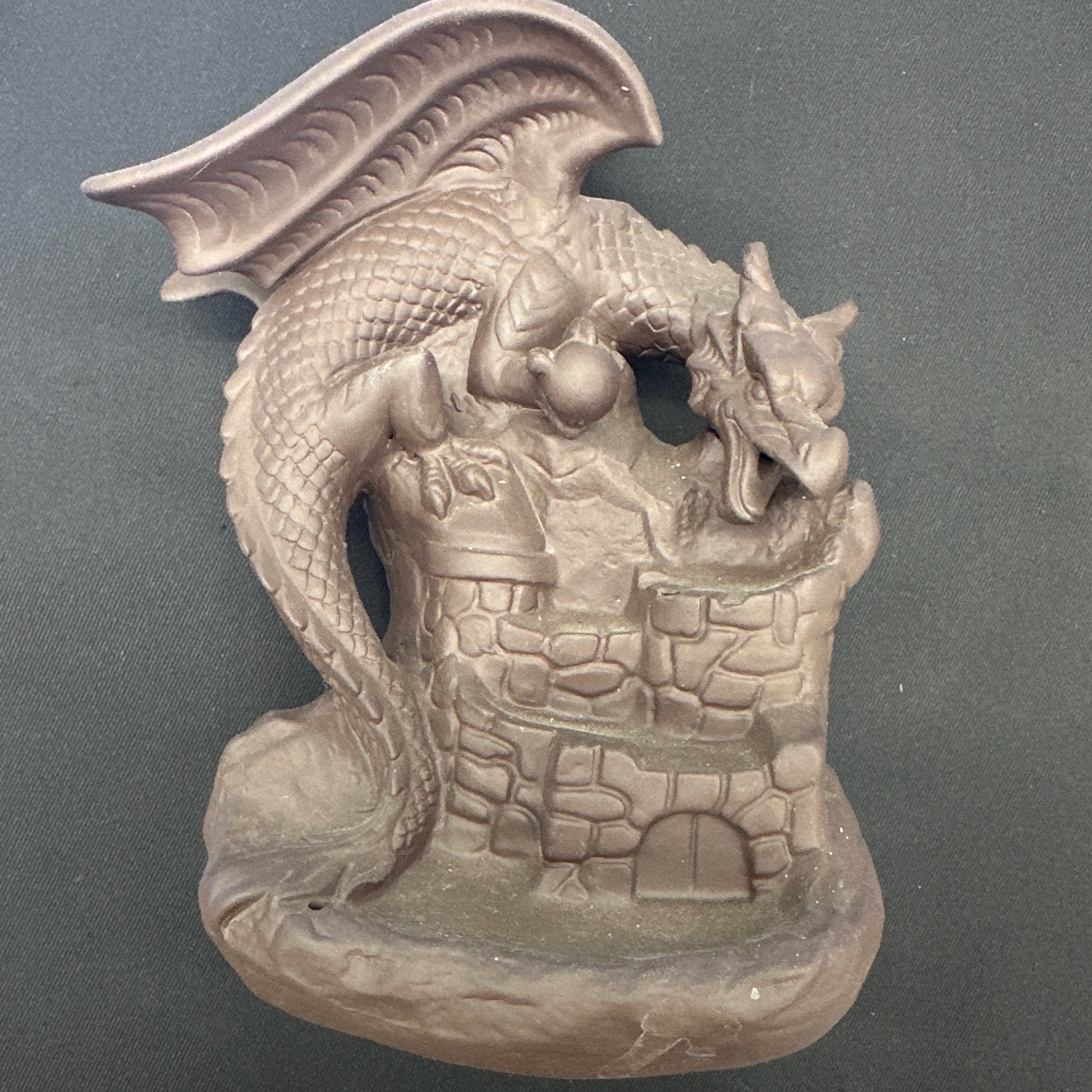 Ceramic Dragon on Castle