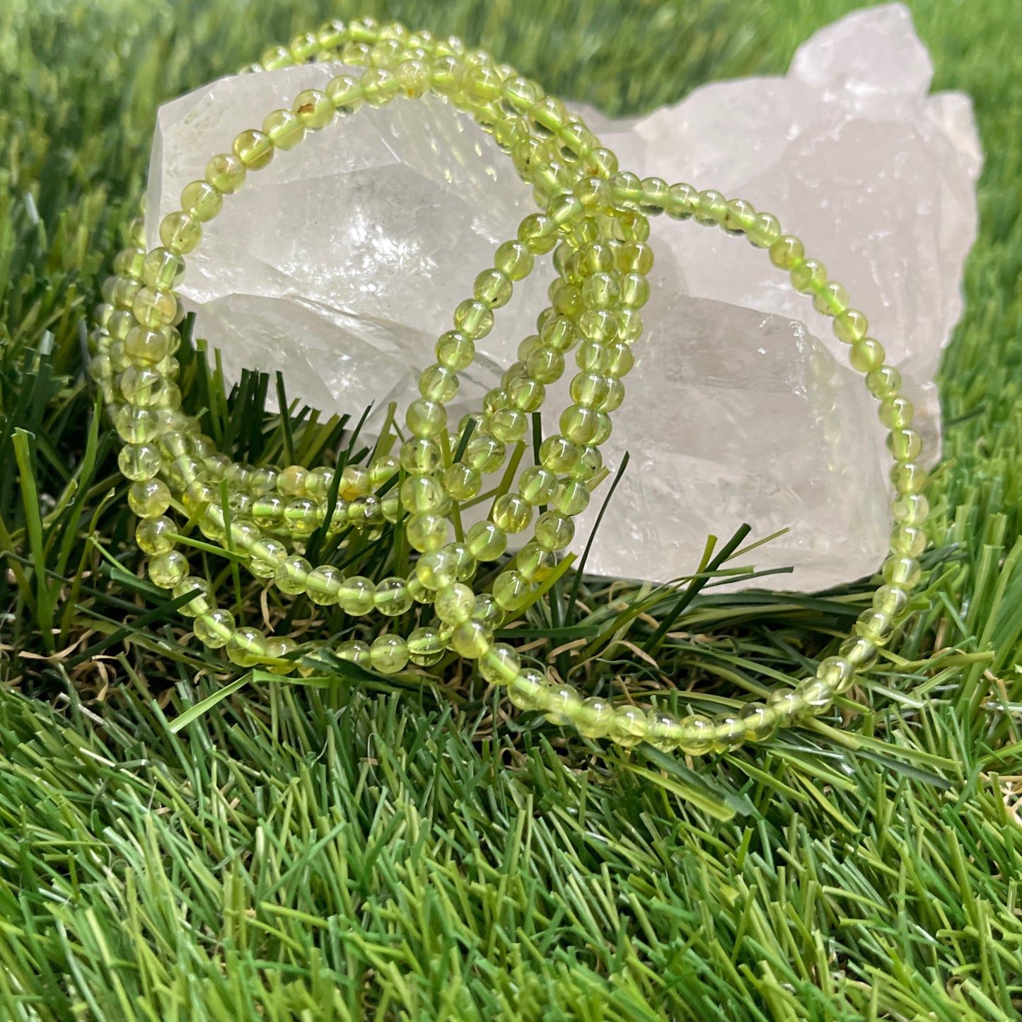 Peridot Bracelet 4MM