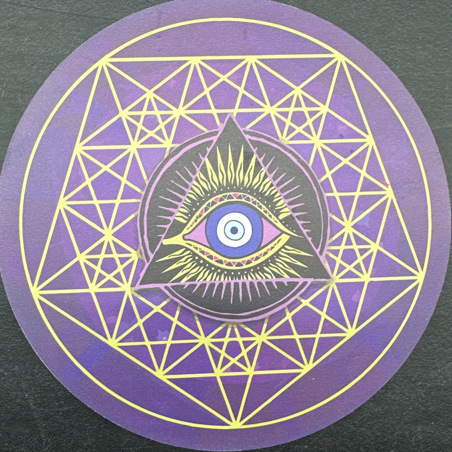 Evil Eye Crystal Grid