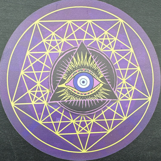 Evil Eye Crystal Grid