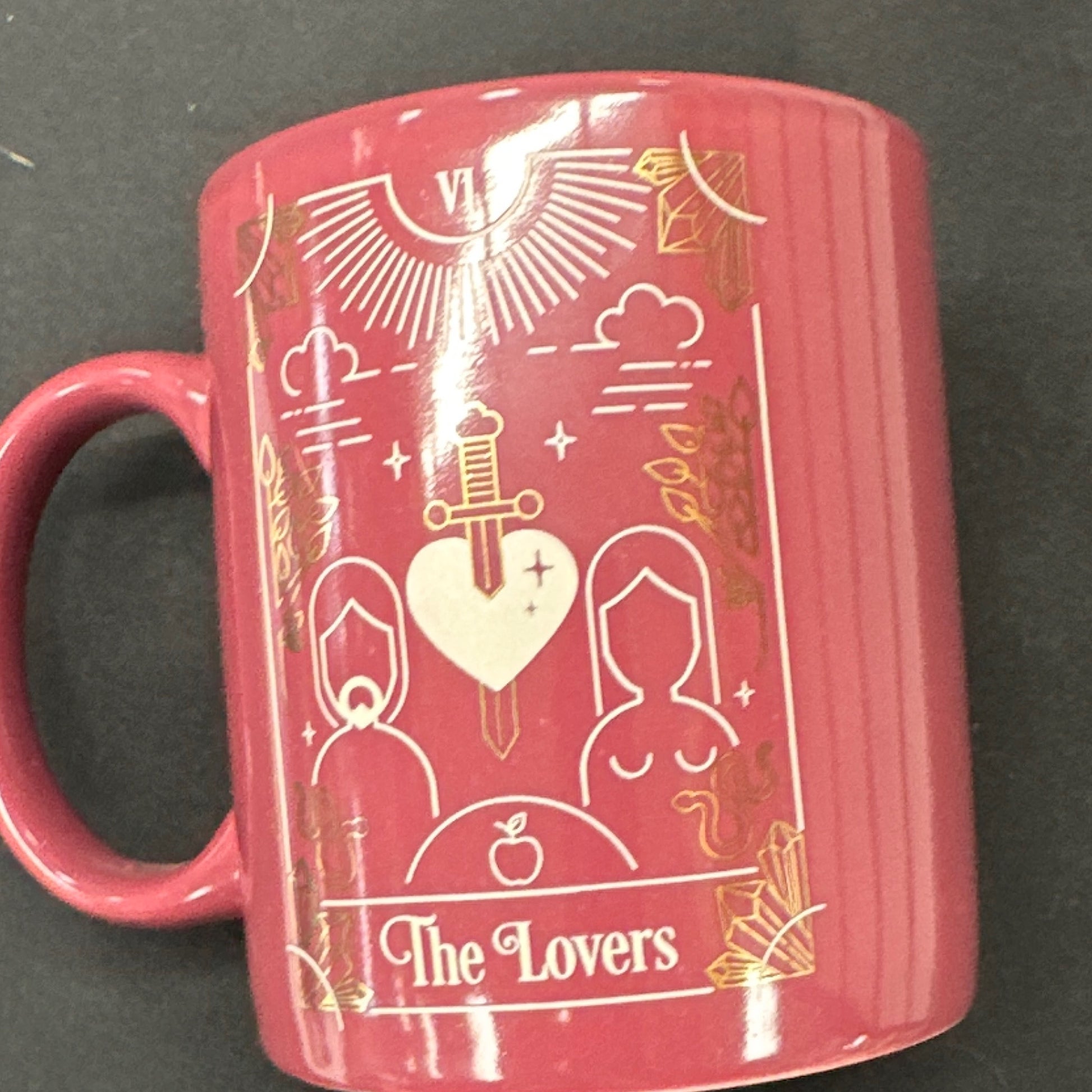 The lovers tarot mug