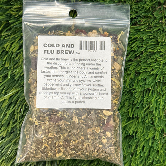 Cold And Flu Brew Tea 1/2 oz