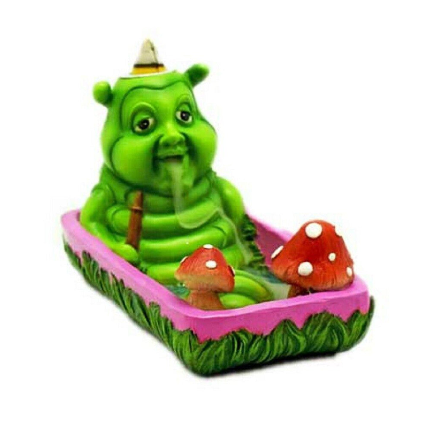 Caterpillar Backflow Incense Burner