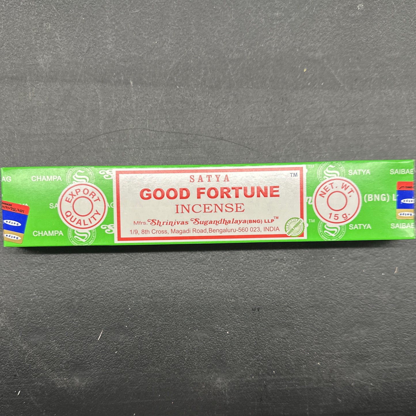 Satya Good Fortune Incense