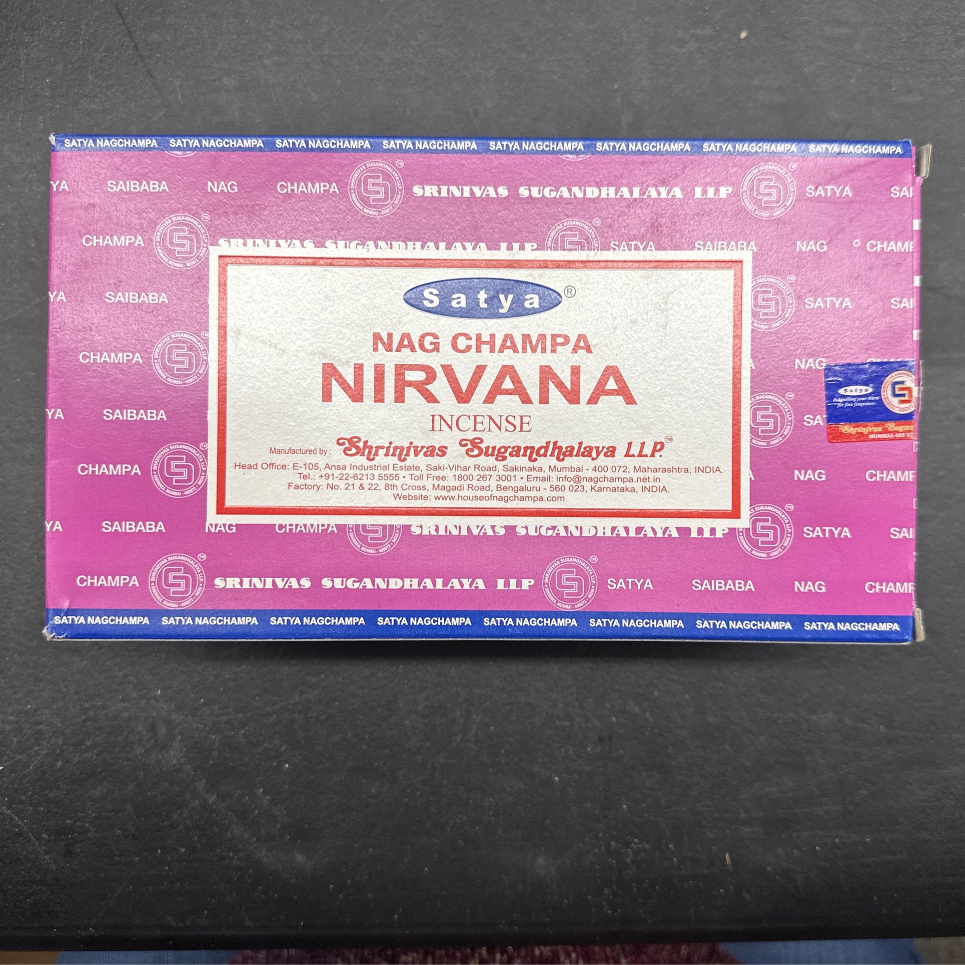 Nirvana Incense by Satya 15 Gram