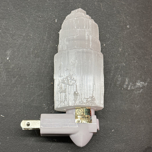 Selenite night light