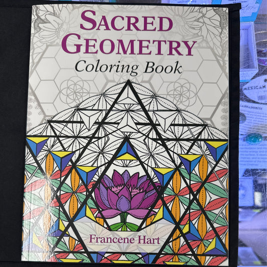 Sacred geometry coloring book